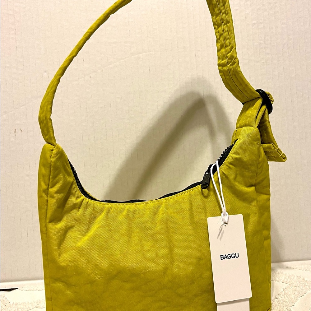 Baggu Vibrant Yellow Shoulder Bag